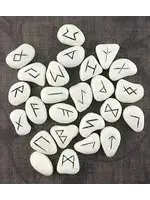Rune Set White Resin