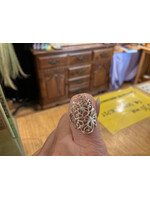 Ring butterfly filigree