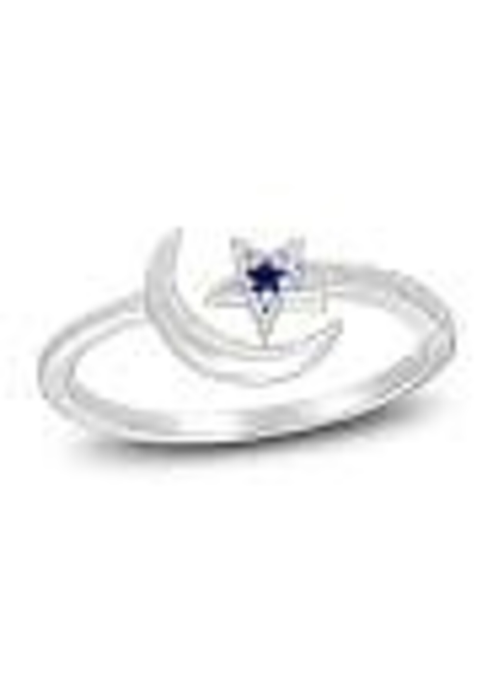 Ring Moon & Star  (No Stone)