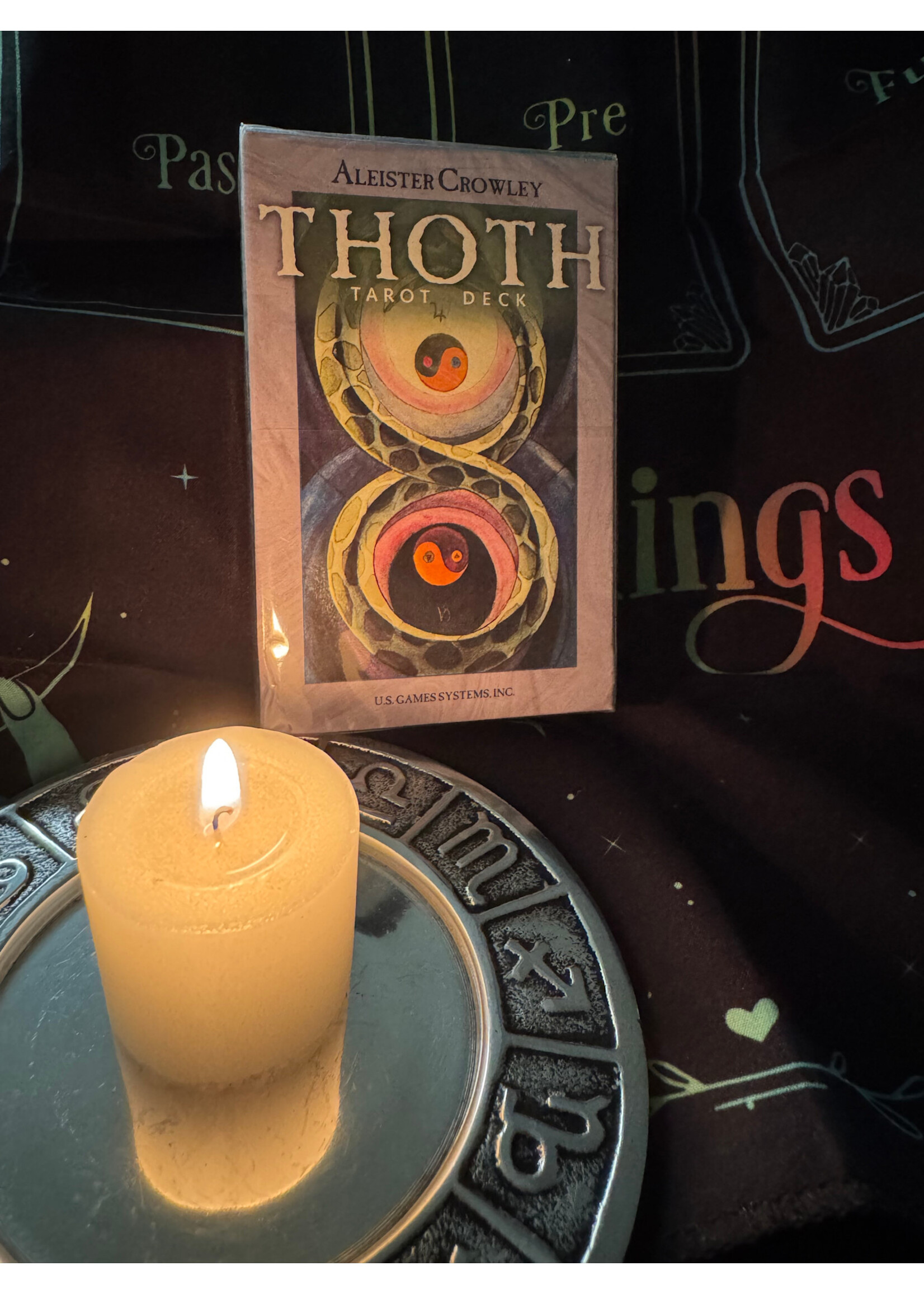 Thoth Tarot  Small  Deck  (purple)