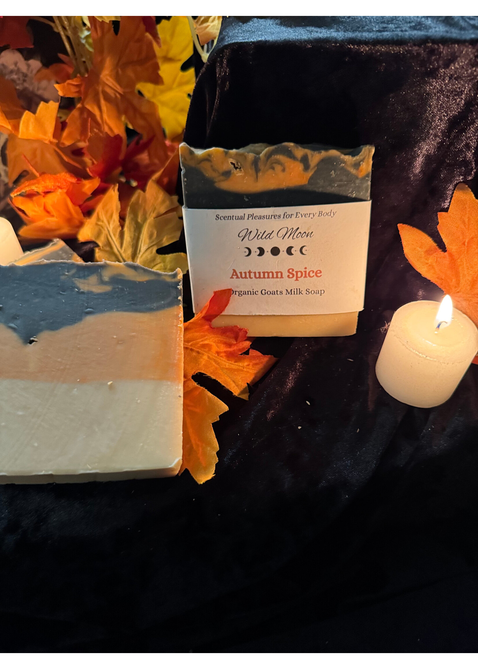 Autumn goats milk soap