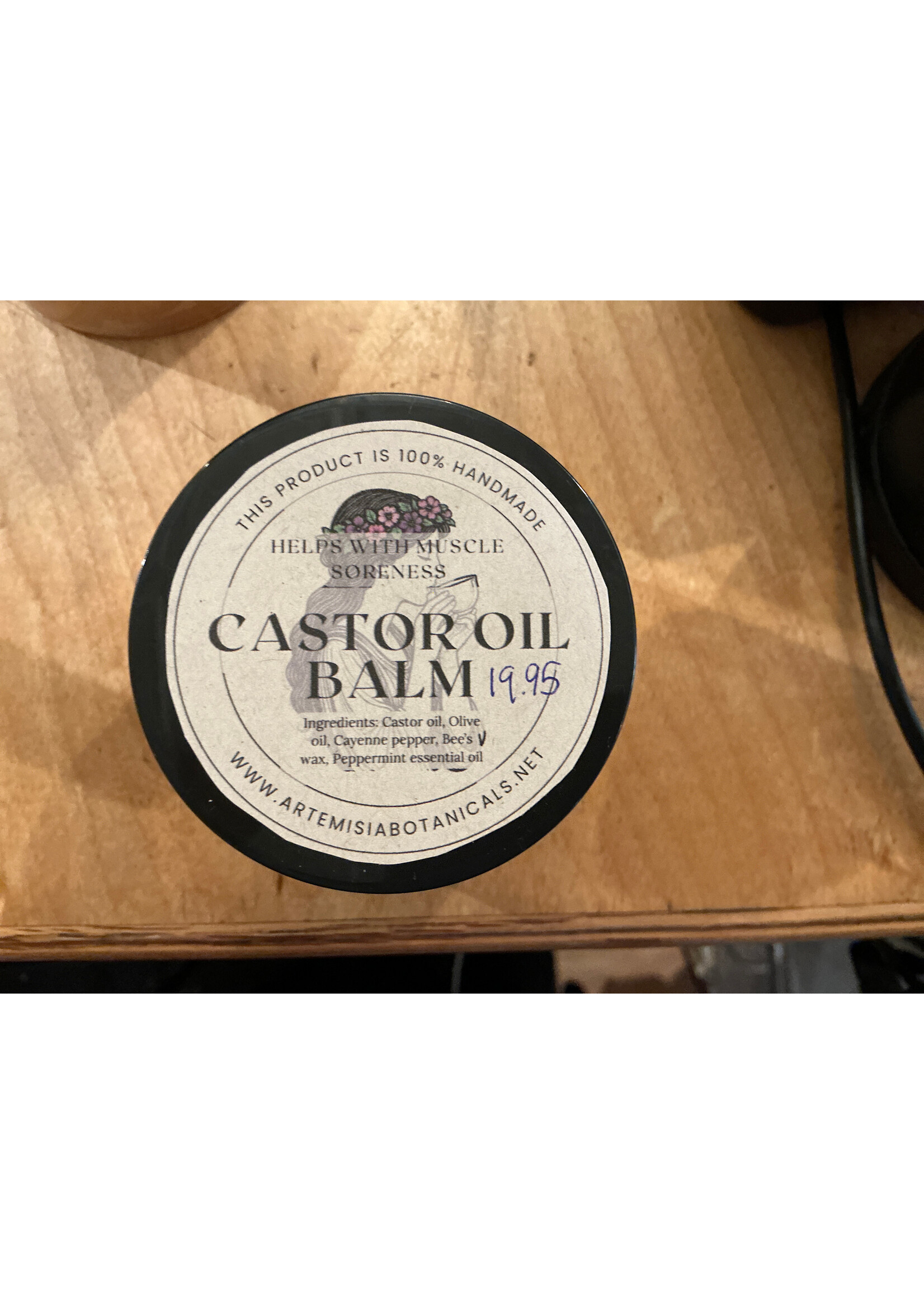 Castor oil balm