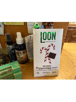 Peppermint dark chocolate loon