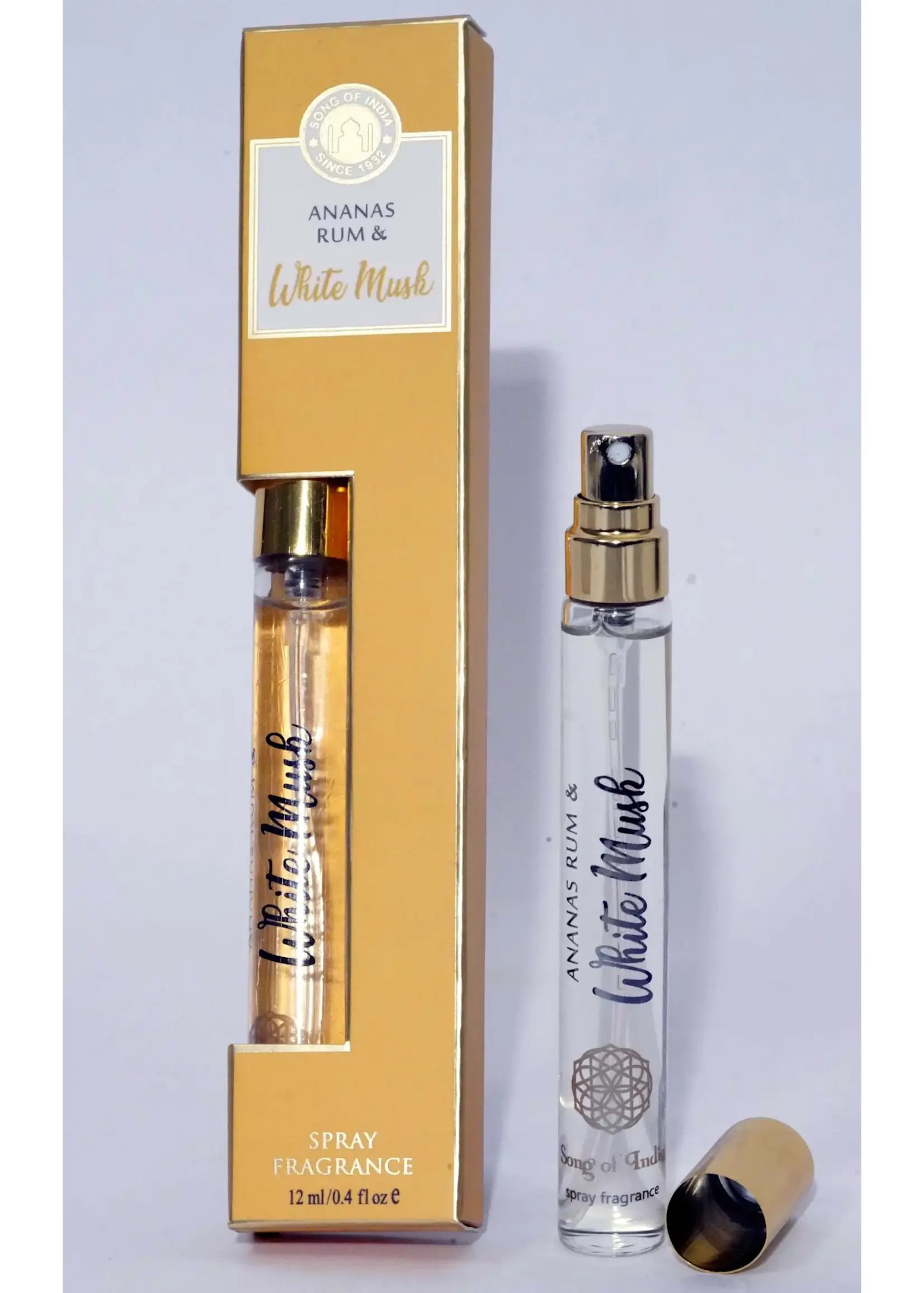 Perfume of India Eau De 12ml. Six Assorted Scents