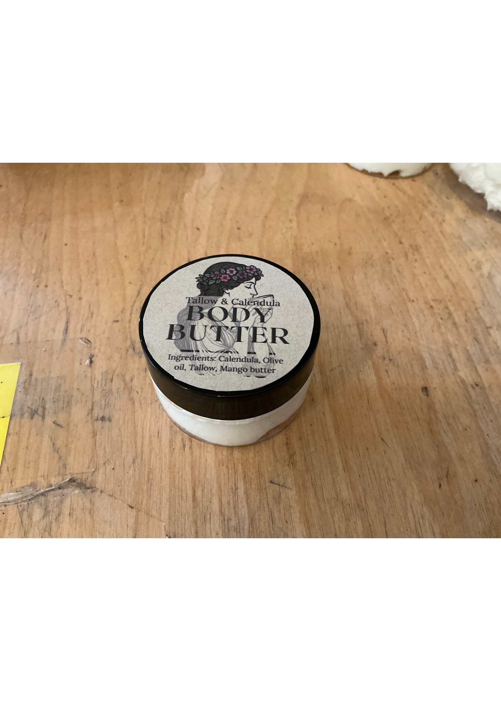 Body Butter Tallow & Calendula 1 oz