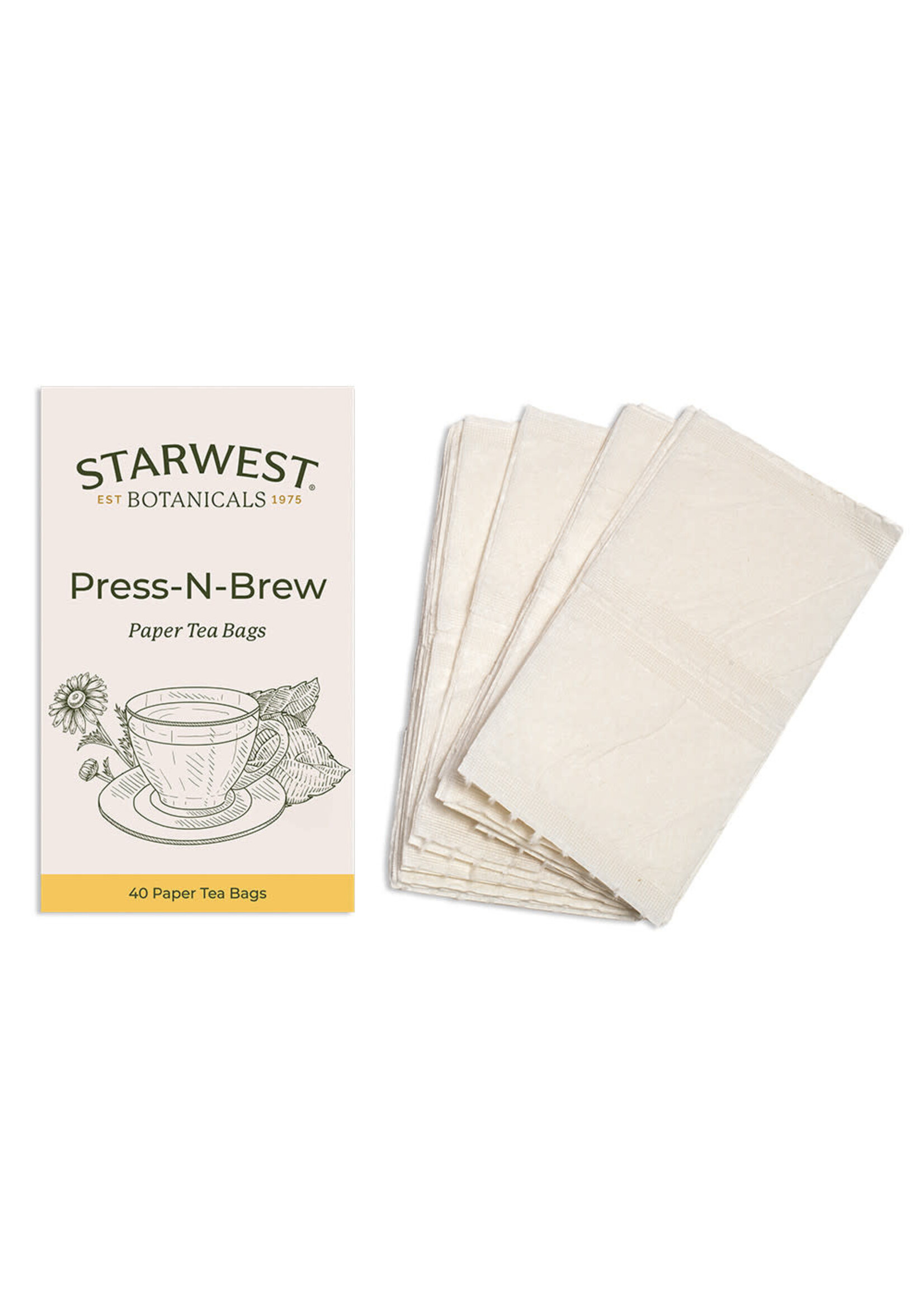 Press N Brew Tea Bags small  24 PK