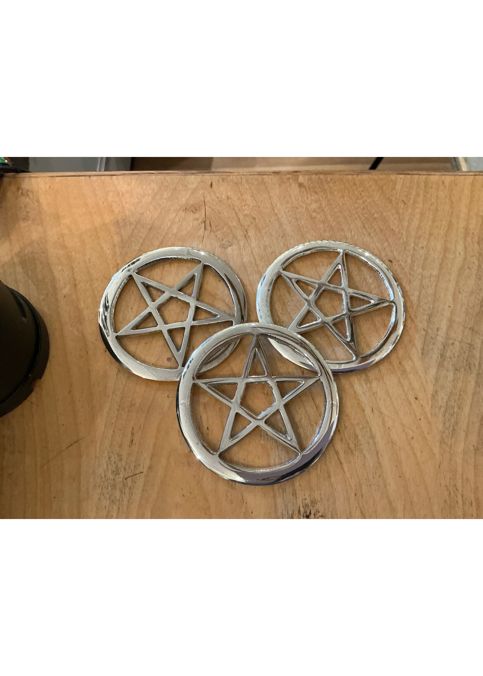 Paten Pentagram Silver 3”