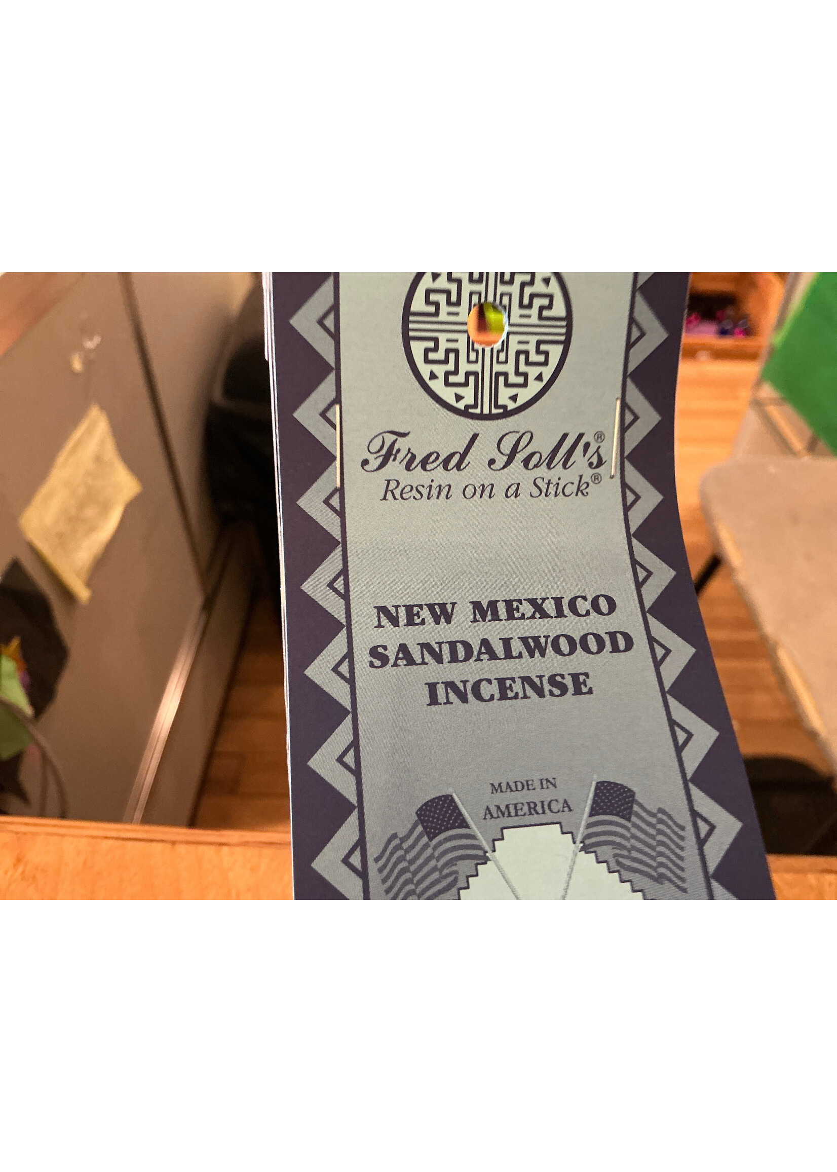 New Mexico Sandalwood | Resin Stick Incense | Fred Soll