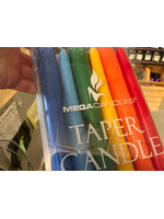 Taper candles pack 12 assortment