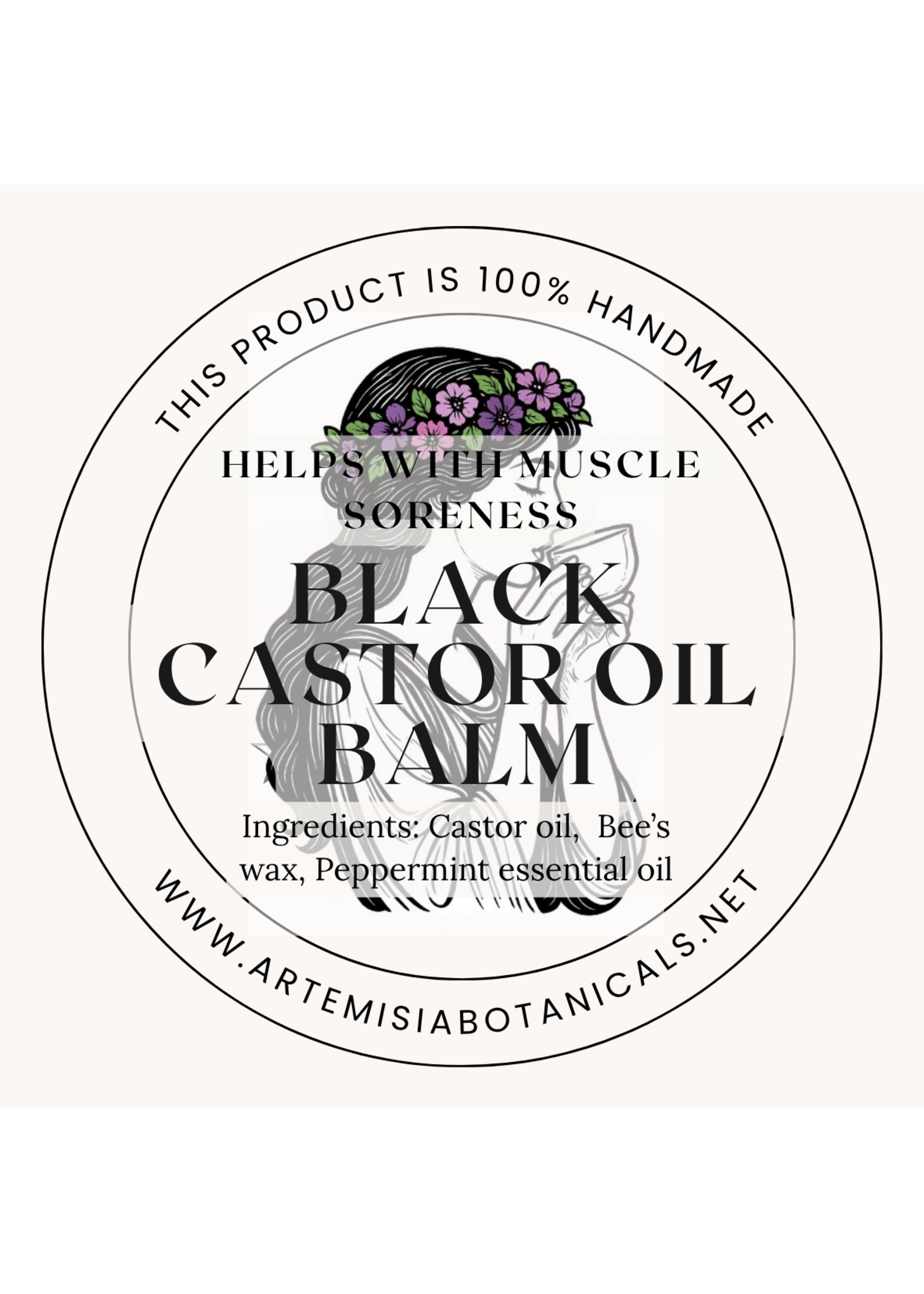 Black Castor Oil Balm 2oz