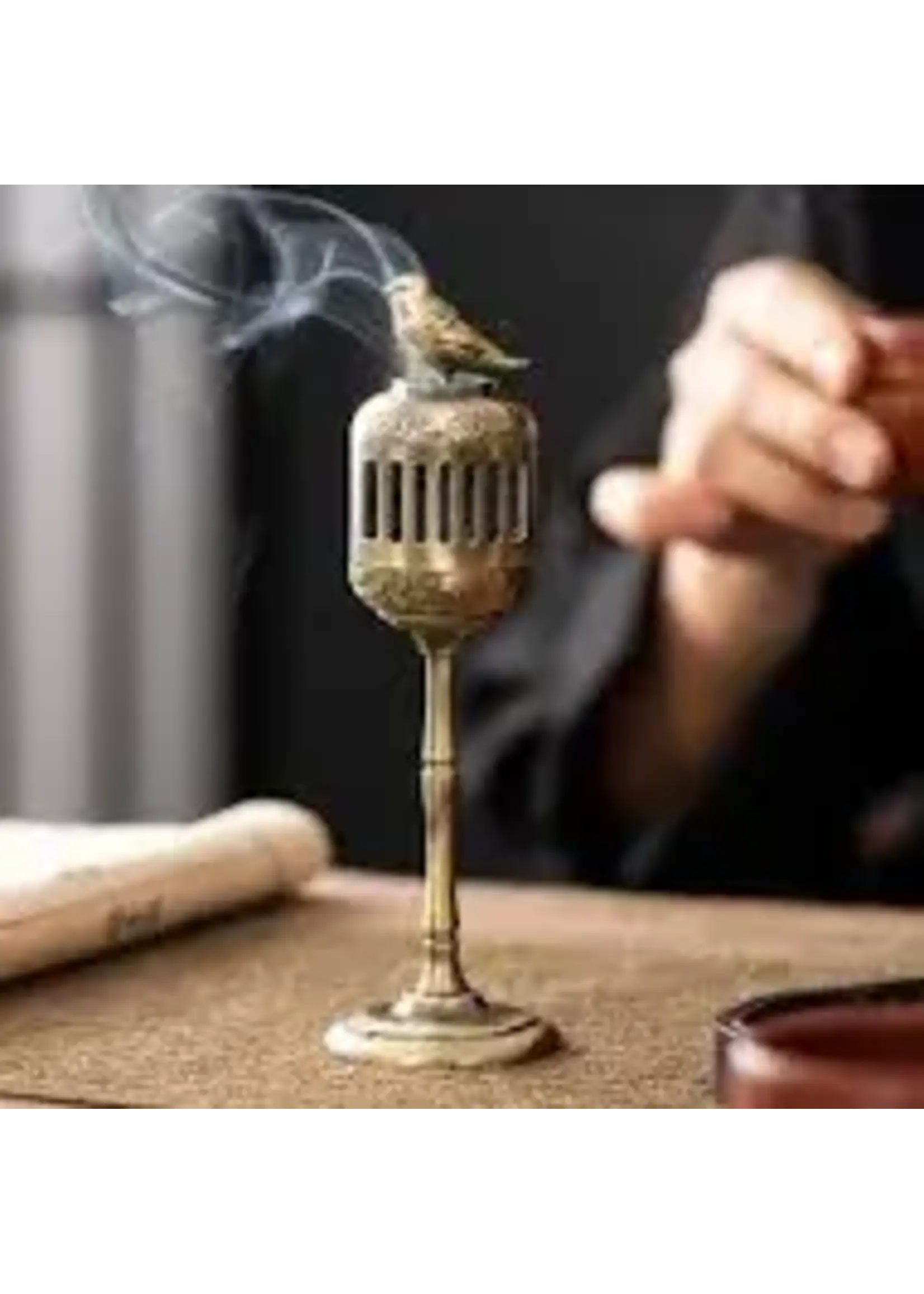Incense Burner Bird Cage