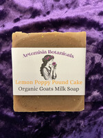 Lemon Poppy Pound Cake | Handmade Goat's Milk Soap