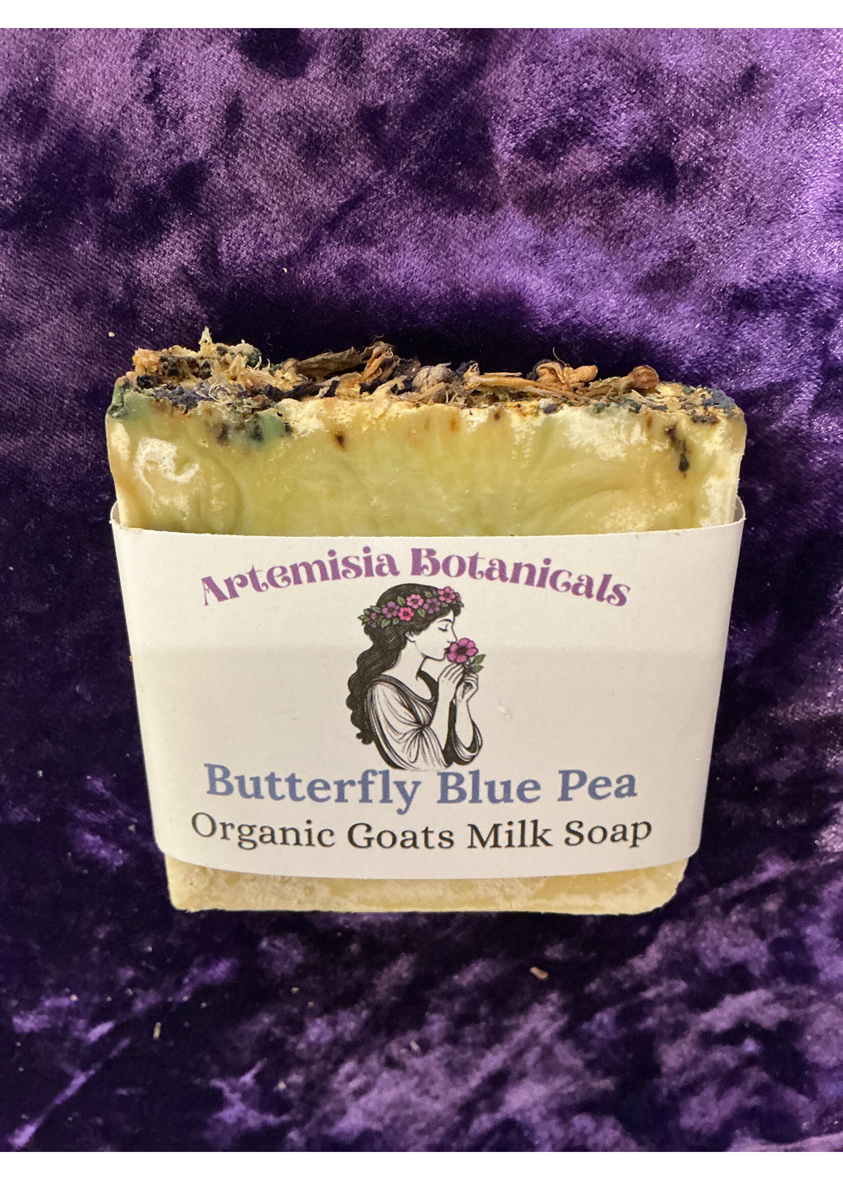 Butterfly Blue Pea | Handmade Goats Milk Soap