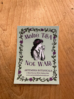 Make Tea not War Sticker BIG