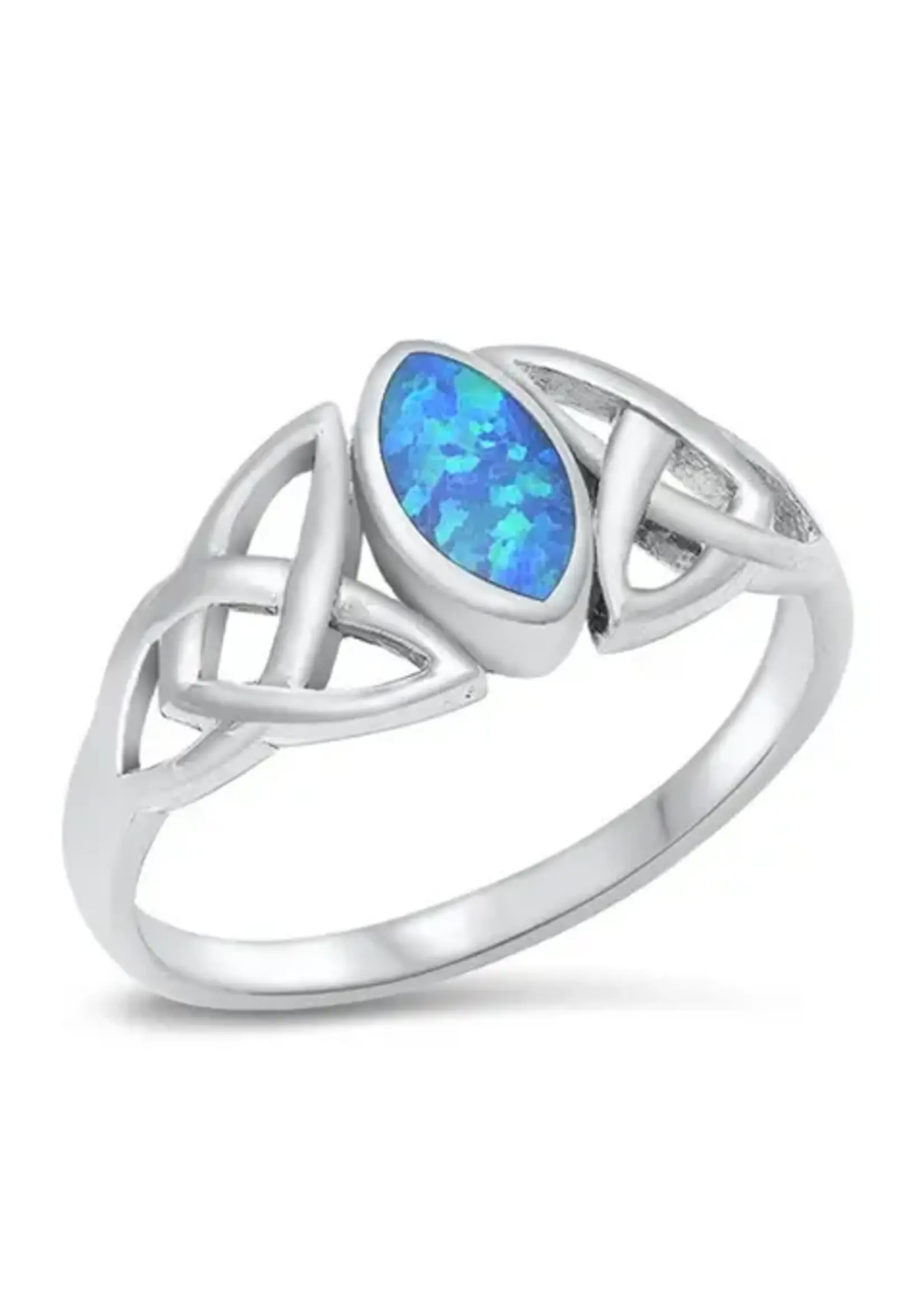 Ring Celtic w small stone Rs 130698