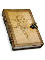 Book Of Shadows Goddess 5x7 Leather & Latch