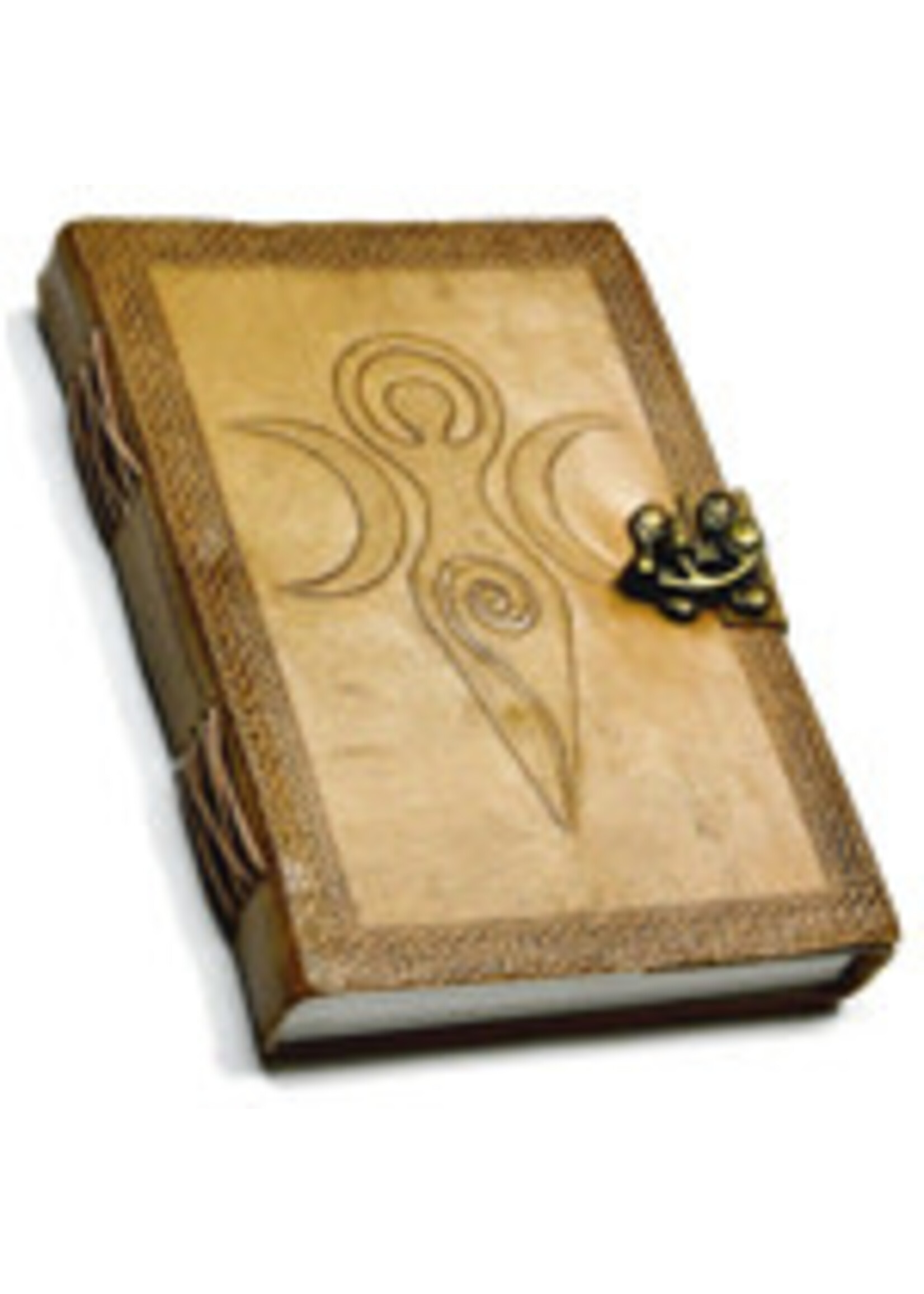 Book Of Shadows Goddess 5x7 Leather & Latch