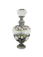 Perfume Bottle Style 22 white Flowers