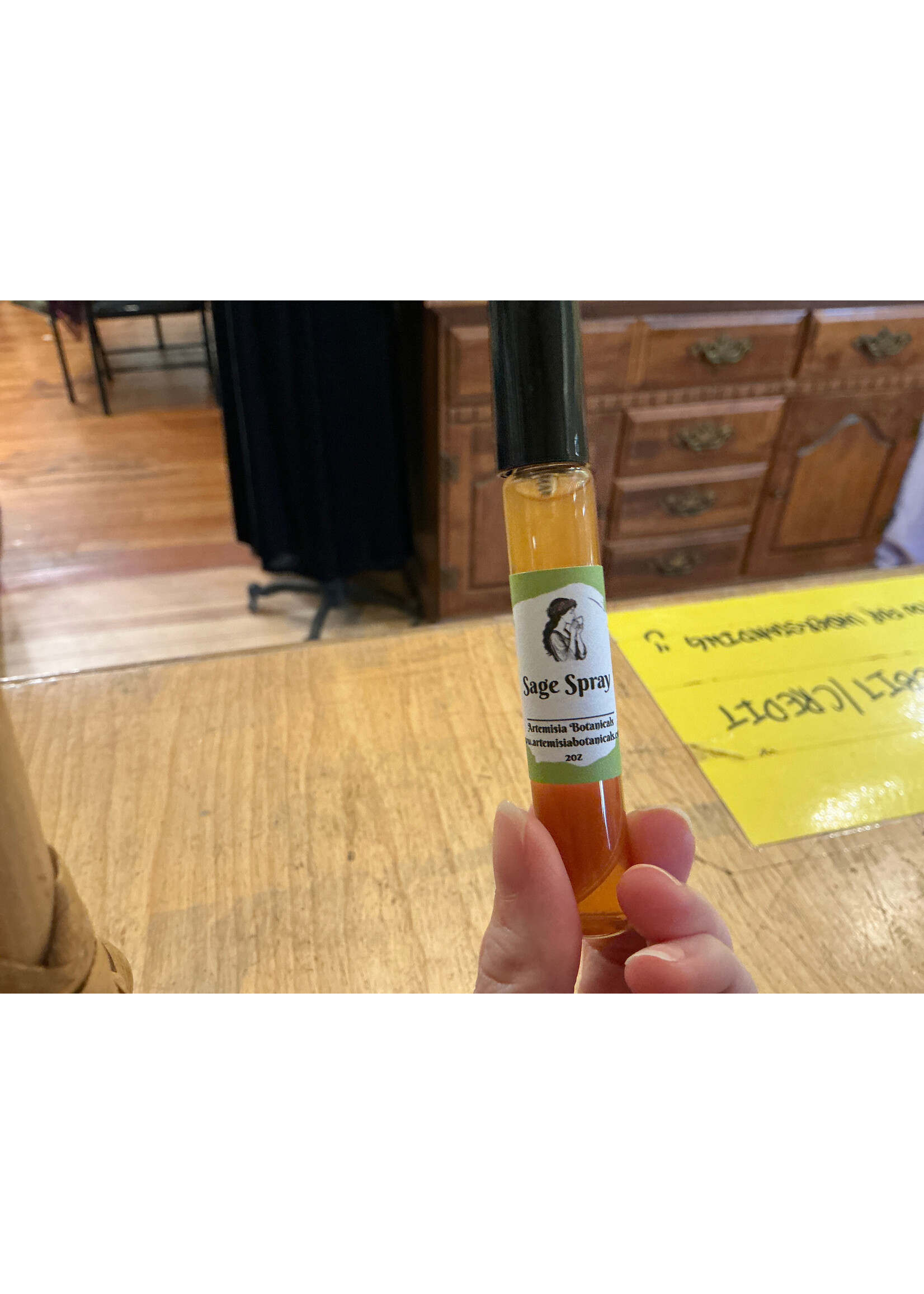 Sage travel room spray
