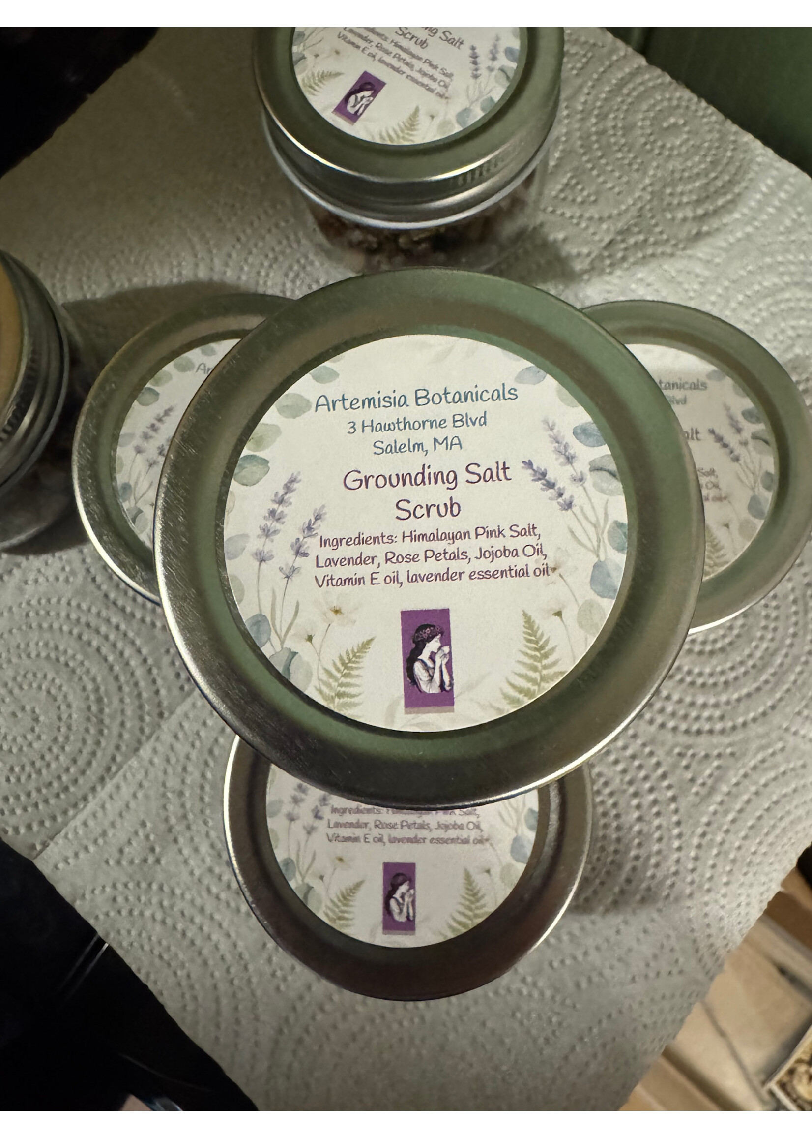 Grounding Salt Scrub