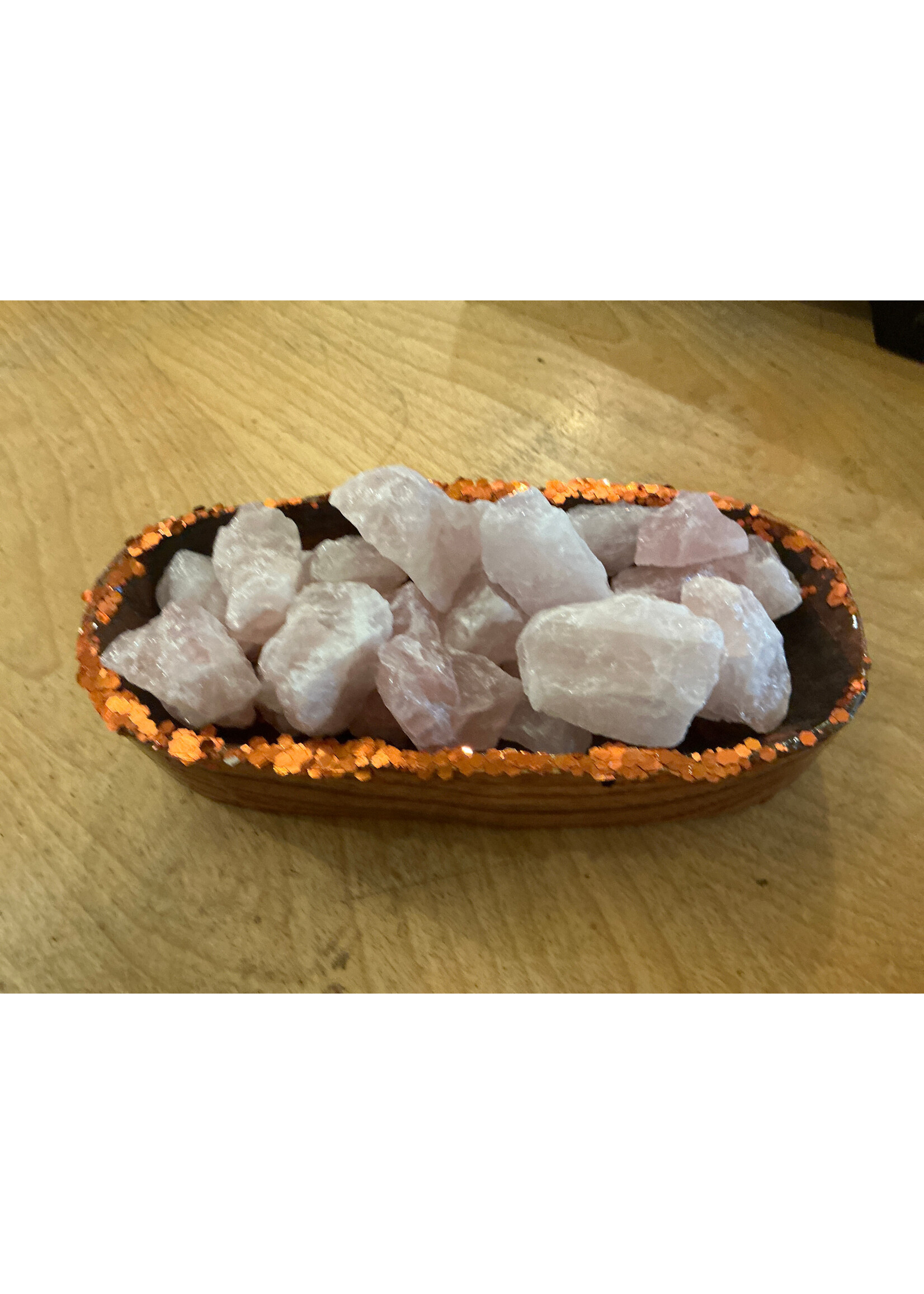 Rose quartz raw