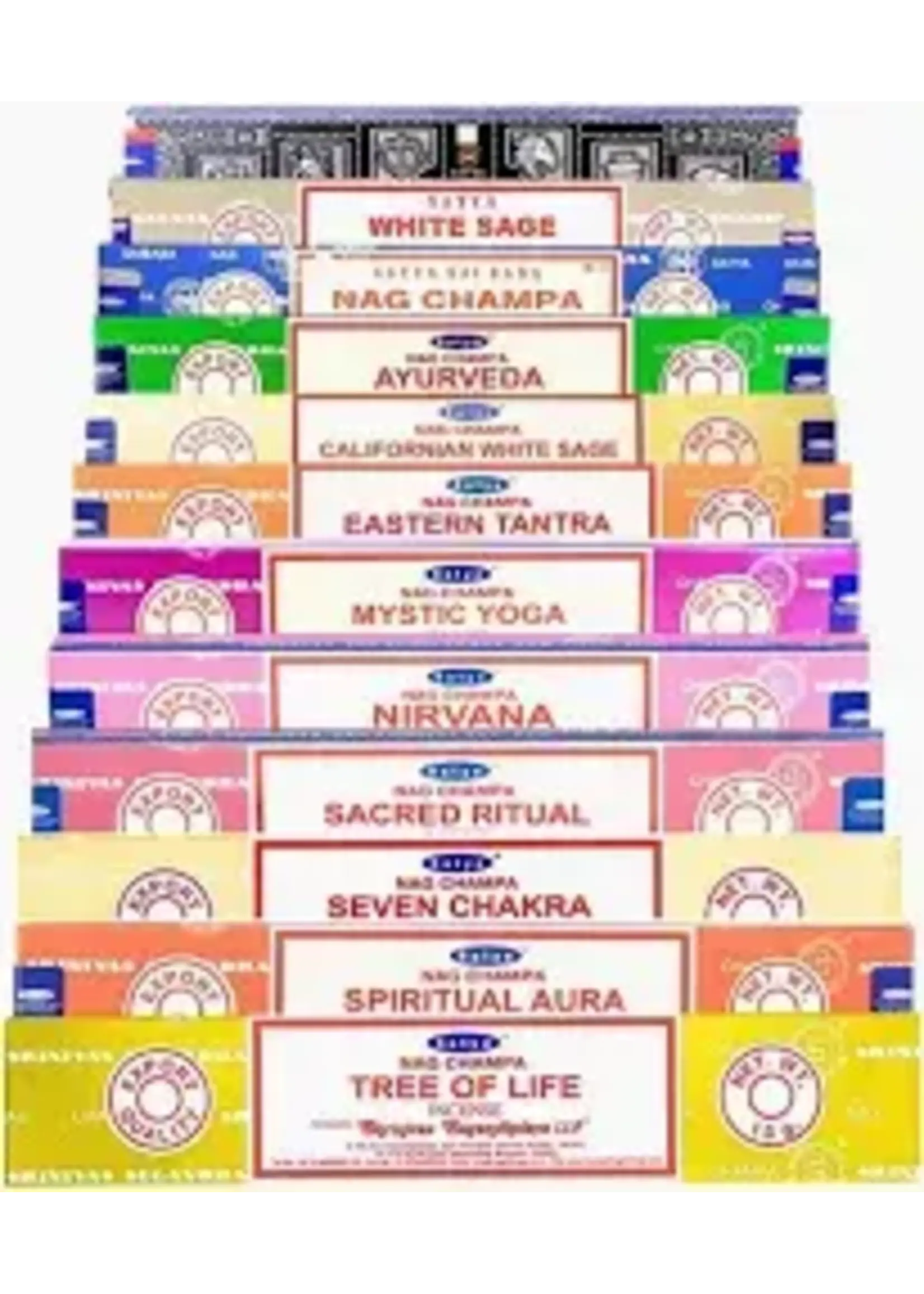 Incense Satya Assorted Incense Satya Assorted  15g