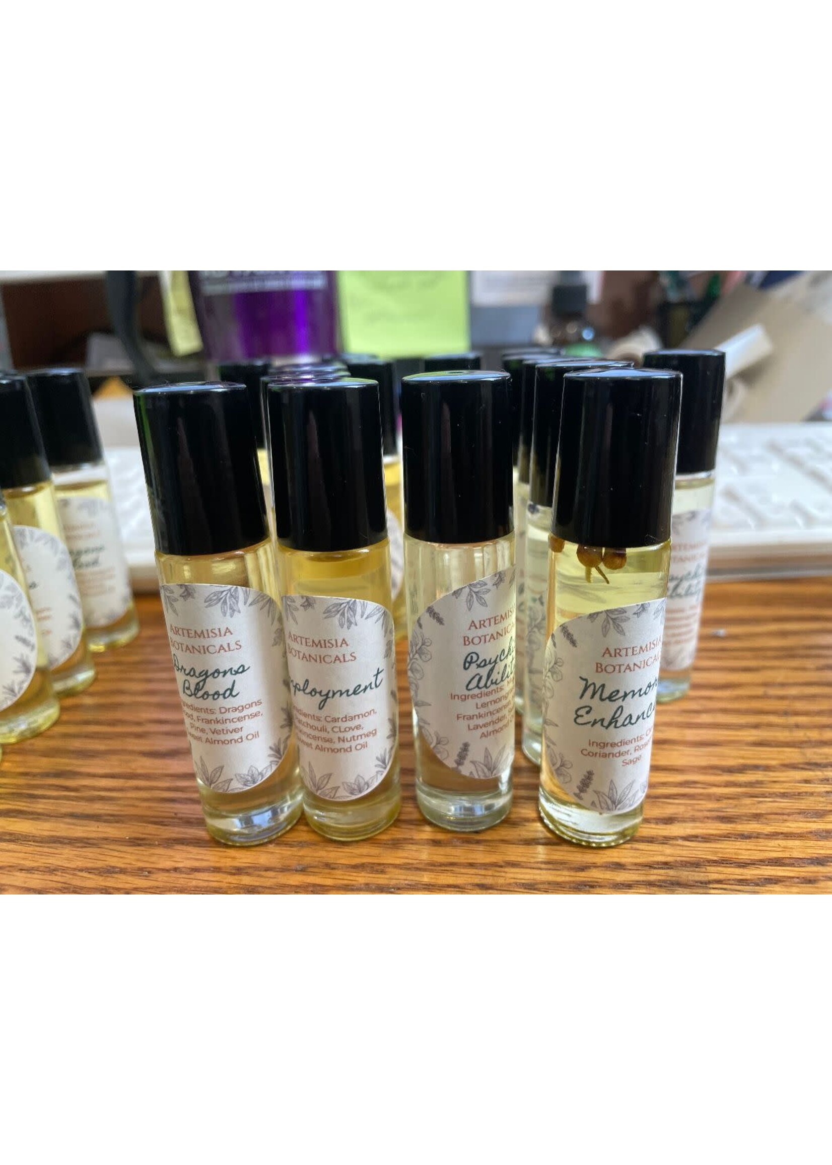 Psychis Ability Spell Oil 1oz Artemisia, Botanicals