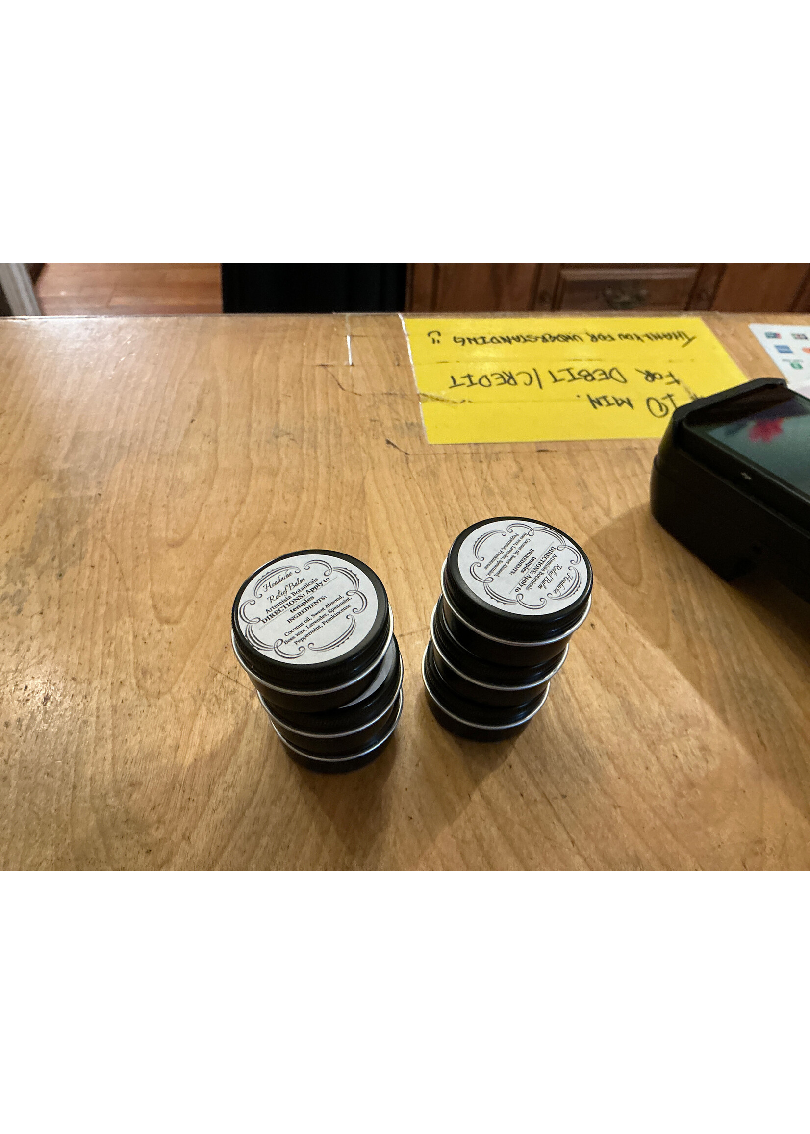 Headache balm 2oz