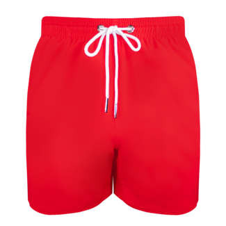 SWIMSHORT - CLASSIC CUT - SOLID RED