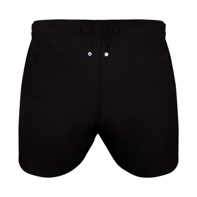 SWIMSHORT - SHORT CUT - SOLID BLACK