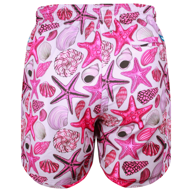 SWIMSHORT - CLASSIC CUT - PINK STARFISH