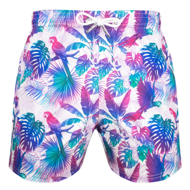 SWIMSHORT - CLASSIC CUT - PINK MACAW