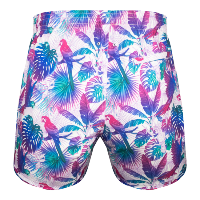 SWIMSHORT - CLASSIC CUT - PINK MACAW