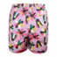 SWIMSHORT - CLASSIC CUT - PINK AND FLOWERS