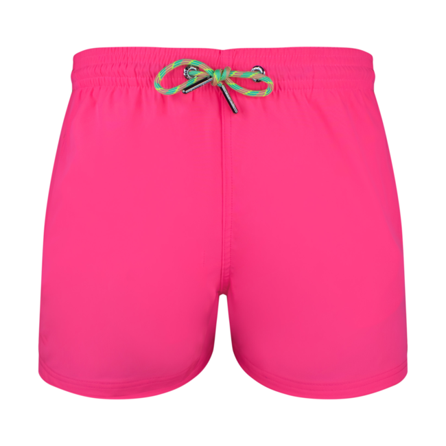 SWIMSHORT - SHORT CUT - NEON PINK