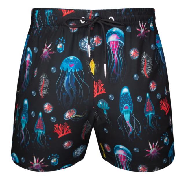 SWIMSHORT - CLASSIC CUT - NEON MEDUSA