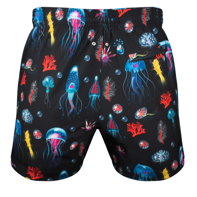 SWIMSHORT - CLASSIC CUT - NEON MEDUSA