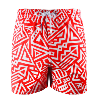 SWIMSHORT - CLASSIC CUT - MAYAN RED