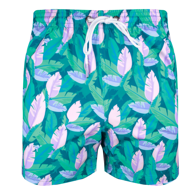 SWIMSHORT - CLASSIC CUT - ELM LEAVES