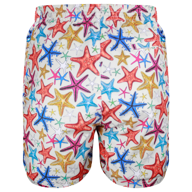 SWIMSHORT - CLASSIC  CUT -  COLORFUL STARFISH