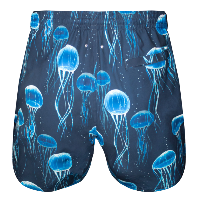 SWIMSHORT - CLASSIC CUT -  BLUE MEDUSAS