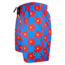 SWIMSHORT - CLASSIC CUT - BLUE AND RED FLOWERS