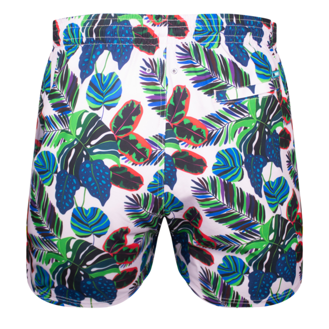 SWIMSHORT - CLASSIC CUT - SIMPLE LEAVES