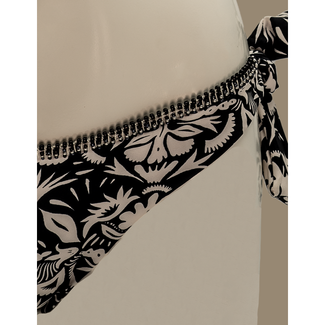 SWIMWEAR- BIKINI TRIANGLE - BLACK HIPPIE