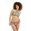SWIMWEAR- BIKINI CROSSED - REVERSIBLE - WILD ROSES