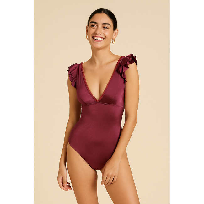SWIMWEAR - ONE PIECE - LIRA GRAPE