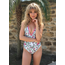 SWIMWEAR- ONE PIECE - REVERSIBLE - WILD ROSES