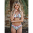 SWIMWEAR- BIKINI KNOT- REVERSIBLE - WILD ROSES