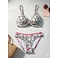SWIMWEAR- BIKINI KNOT- REVERSIBLE - WILD ROSES