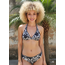 SWIMWEAR- BIKINI HALTER - REVERSIBLE - BLACK HIPPIE